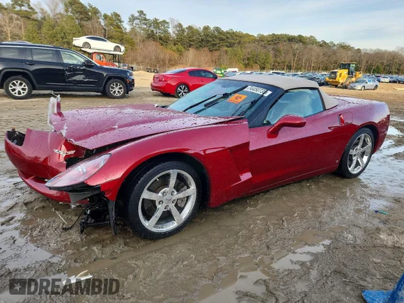 ✅ 2008 Chevrolet Corvette • VIN: 1G1YY36W385117751 • Lot: 74450735. Wystawiony na Copart z przebiegiem 34 814 mil. Bezpłatny archiwum sprzedaży aukcyjnych z USA i szczegółowy raport historii pojazdu na DreamBid. Zdjęcie 1.