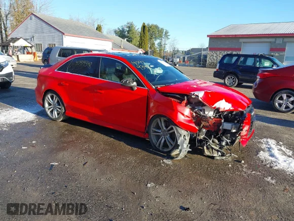 ✅ 2015 Audi S3 Prestige • VIN: WAUFFGFF1F1062827 • Лот: 40979348. Опубликован ранее на IAAI с пробегом 120 070 миль. Бесплатный доступ к архиву аукционных продаж из США и подробный отчёт об истории автомобиля на DreamBid. Изображение 1.