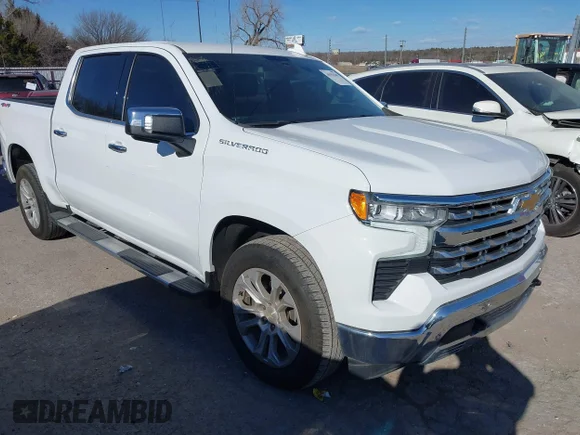 ✅ 2023 Chevrolet Silverado 1500 • VIN: OK0358875136 • Лот: 44103265. Опубликован ранее на IAAI с пробегом 55 047 миль. Бесплатный доступ к архиву аукционных продаж из США и подробный отчёт об истории автомобиля на DreamBid. Изображение 1.