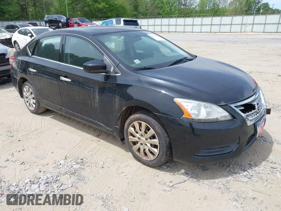 ✅ 2014 Nissan Sentra S • VIN: 3N1AB7AP1EY288534 • Лот: 44861861. Опубликован ранее на IAAI с пробегом 225 994 миль. Бесплатный доступ к архиву аукционных продаж из США и подробный отчёт об истории автомобиля на DreamBid. Изображение 1.