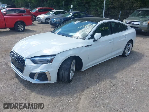 ✅ 2021 Audi A5 Sportback S line Premium • VIN: WAUDACF56MA012881 • Lot: 45385909. Wystawiony na IAAI z przebiegiem 74 936 mil. Bezpłatny archiwum sprzedaży aukcyjnych z USA i szczegółowy raport historii pojazdu na DreamBid. Zdjęcie 17.