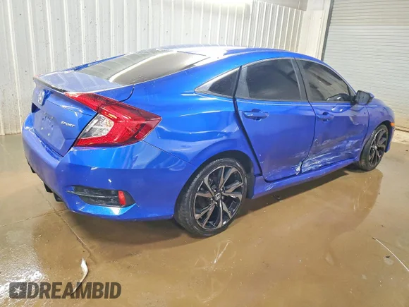 ✅ 2020 Honda Civic Sport • VIN: 2HGFC2F89LH509936 • Лот: 48497446. Опубликован ранее на Copart с пробегом 77 215 миль. Бесплатный доступ к архиву аукционных продаж из США и подробный отчёт об истории автомобиля на DreamBid. Изображение 3.