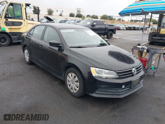 ✅ 2015 Volkswagen Jetta S • VIN: 3VW2K7AJ1FM332065 • Lot: 44053164. Listed on IAAI with 111,454 mi. Free auction sales archive from the USA and detailed vehicle history report at DreamBid. Image 1.