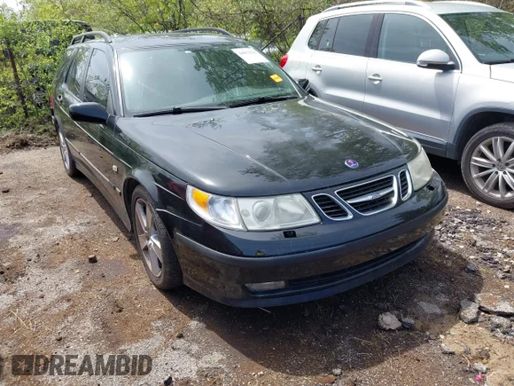 ✅ 2002 Saab 9-5 Aero Sport • VIN: YS3EH55G823031489 • Lot: 44953211. Wystawiony na IAAI z przebiegiem 286 927 mil. Bezpłatny archiwum sprzedaży aukcyjnych z USA i szczegółowy raport historii pojazdu na DreamBid. Zdjęcie 1.
