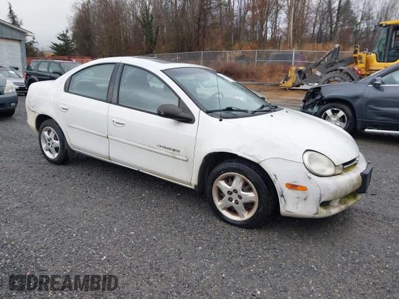 ✅ 2000 Dodge Neon Highline • VIN: 1B3ES46C5YD873452 • Лот: 41513250. Опубліковано раніше на IAAI з пробігом 187 868 миль. Безкоштовний доступ до архіву аукціонних продажів зі США та докладний звіт про історію автомобіля на DreamBid. Зображення 1.