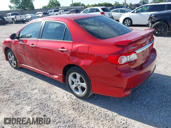 ✅ 2013 Toyota Corolla S • VIN: 5YFBU4EE4DP128875 • Lot: 45346994. Listed on IAAI with 212,570 mi. Free auction sales archive from the USA and detailed vehicle history report at DreamBid. Image 3.