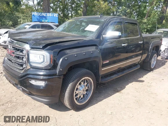 ✅ 2016 GMC Sierra 1500 SLT • VIN: 3GTU2NECXGG357350 • Lot: 43338527. Listed on IAAI with 106,519 mi. Free auction sales archive from the USA and detailed vehicle history report at DreamBid. Image 2.