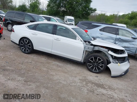 ✅ 2023 Honda Accord Touring • VIN: 1HGCY2F82PA037457 • Лот: 42711058. Опубликован ранее на IAAI с пробегом 89 825 миль. Бесплатный доступ к архиву аукционных продаж из США и подробный отчёт об истории автомобиля на DreamBid. Изображение 1.