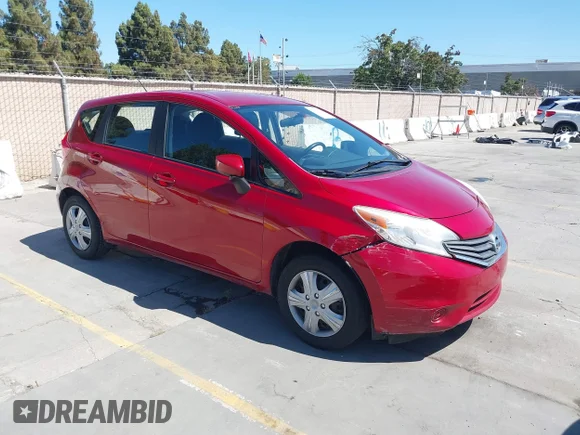✅ 2015 Nissan Note S • VIN: 3N1CE2CPXFL392602 • Lot: 42853965. Wystawiony na IAAI z przebiegiem 120 528 mil. Bezpłatny archiwum sprzedaży aukcyjnych z USA i szczegółowy raport historii pojazdu na DreamBid. Zdjęcie 1.