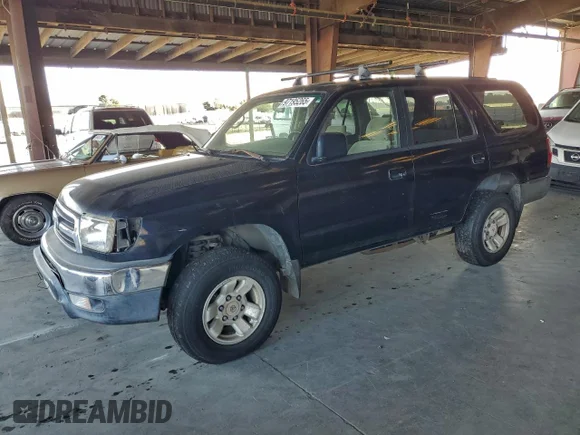 ✅ 1999 Toyota 4Runner SR5 • VIN: JT3GN86R3X0128445 • Lot: 97195265. Listed on Copart with 203,959 mi. Free auction sales archive from the USA and detailed vehicle history report at DreamBid. Image 1.