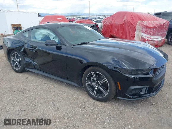 ✅ 2025 Ford Mustang EcoBoost Premium • VIN: 1FA6P8TH1S5128085 • Лот: 44796548. Опубліковано раніше на IAAI з пробігом 7 032 миль. Безкоштовний доступ до архіву аукціонних продажів зі США та докладний звіт про історію автомобіля на DreamBid. Зображення 1.