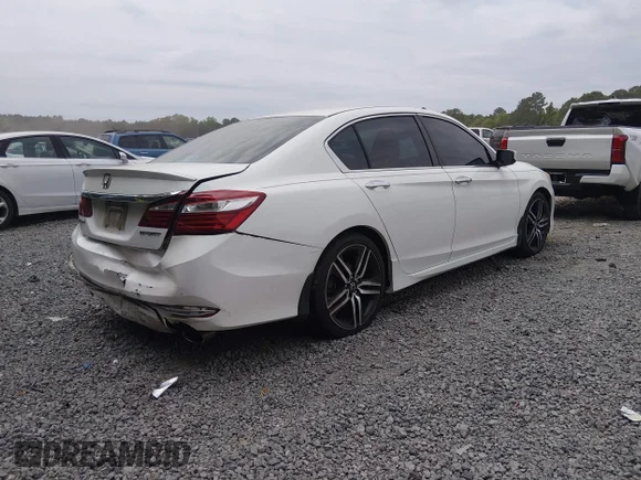 ✅ 2016 Honda Accord Sport • VIN: 1HGCR2F54GA092043 • Lot: 45084222. Wystawiony na IAAI z przebiegiem 196 327 mil. Bezpłatny archiwum sprzedaży aukcyjnych z USA i szczegółowy raport historii pojazdu na DreamBid. Zdjęcie 4.