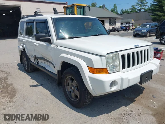 ✅ 2008 Jeep Commander Sport • VIN: 1J8HG48KX8C189139 • Lot: 42864546. Listed on IAAI with 153,220 mi. Free auction sales archive from the USA and detailed vehicle history report at DreamBid. Image 1.