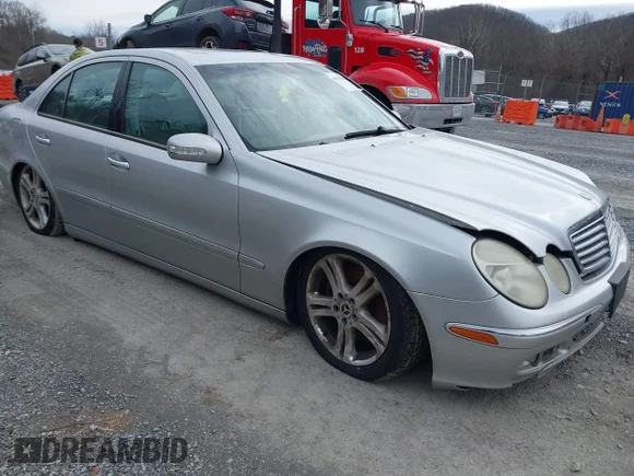✅ 2004 Mercedes-Benz E 500 • VIN: WDBUF83J64X161449 • Lot: 42026526. Listed on IAAI with Not provided. Free auction sales archive from the USA and detailed vehicle history report at DreamBid. Image 1.