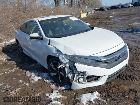 ✅ 2016 Honda Civic Touring • VIN: 2HGFC3B91GH357421 • Лот: 43890448. Опубликован ранее на IAAI с пробегом 168 857 миль. Бесплатный доступ к архиву аукционных продаж из США и подробный отчёт об истории автомобиля на DreamBid. Изображение 1.