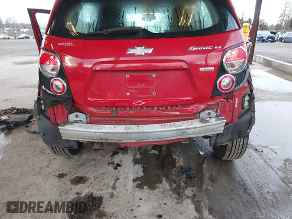 ✅ 2013 Chevrolet Sonic LT • VIN: 1G1JC6SB0D4117985 • Lot: 44106239. Listed on IAAI with 112,098 mi. Free auction sales archive from the USA and detailed vehicle history report at DreamBid. Image 6.