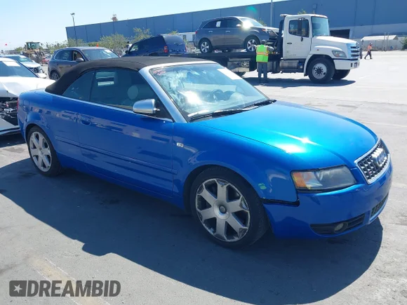 ✅ 2005 Audi S4 • VIN: WUARL48H65K901923 • Lot: 43099534. Wystawiony na IAAI z przebiegiem 135 457 mil. Bezpłatny archiwum sprzedaży aukcyjnych z USA i szczegółowy raport historii pojazdu na DreamBid. Zdjęcie 1.