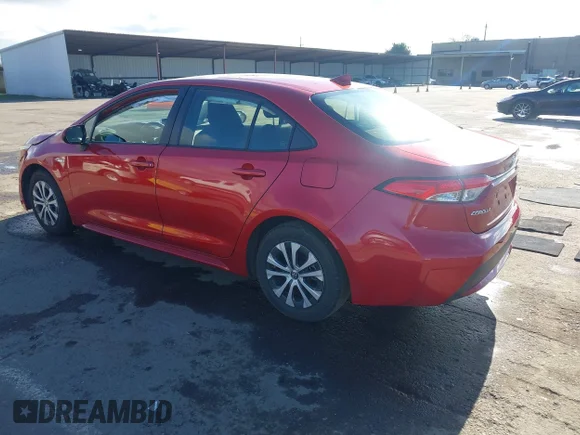✅ 2021 Toyota Corolla Hybrid LE • VIN: JTDEAMDE7MJ020732 • Lot: 44082991. Wystawiony na IAAI z przebiegiem 134 298 mil. Bezpłatny archiwum sprzedaży aukcyjnych z USA i szczegółowy raport historii pojazdu na DreamBid. Zdjęcie 3.