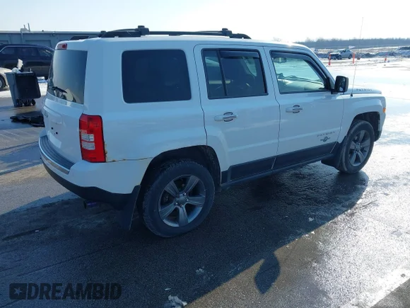 ✅ 2013 Jeep Patriot Latitude • VIN: 1C4NJRFB2DD280552 • Lot: 44360203. Listed on IAAI with 143,859 mi. Free auction sales archive from the USA and detailed vehicle history report at DreamBid. Image 4.