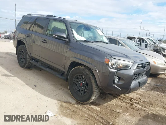 ✅ 2022 Toyota 4Runner SR5 Premium • VIN: JTEFU5JR0N5269128 • Лот: 44116399. Опубликован ранее на IAAI с пробегом 55 070 миль. Бесплатный доступ к архиву аукционных продаж из США и подробный отчёт об истории автомобиля на DreamBid. Изображение 1.