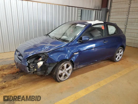 ✅ 2011 Hyundai Accent SE • VIN: KMHCN3AC1BU200305 • Lot: 70360945. Listed on Copart with Not provided. Free auction sales archive from the USA and detailed vehicle history report at DreamBid. Image 1.