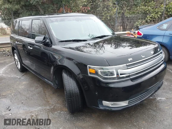 ✅ 2019 Ford Flex Limited • VIN: 2FMGK5D86KBA18859 • Lot: 44475763. Wystawiony na IAAI z przebiegiem 104 067 mil. Bezpłatny archiwum sprzedaży aukcyjnych z USA i szczegółowy raport historii pojazdu na DreamBid. Zdjęcie 1.