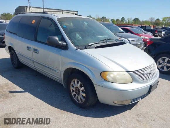 ✅ 2001 Chrysler Town & Country LXi • VIN: 2C8GP54L31R331219 • Лот: 44637212. Опубліковано раніше на IAAI з пробігом 150 364 миль. Безкоштовний доступ до архіву аукціонних продажів зі США та докладний звіт про історію автомобіля на DreamBid. Зображення 1.
