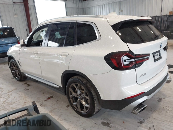 ✅ 2022 BMW X3 sDrive30i • VIN: 5UX43DP0XN9K88407 • Lot: 43879231. Wystawiony na IAAI z przebiegiem Nie podano. Bezpłatny archiwum sprzedaży aukcyjnych z USA i szczegółowy raport historii pojazdu na DreamBid. Zdjęcie 3.