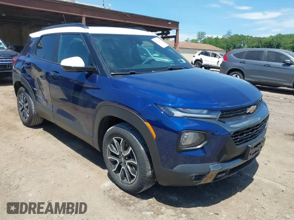 ✅ 2023 Chevrolet TrailBlazer ACTIV • VIN: KL79MSSL7PB136409 • Lot: 45339236. Wystawiony na IAAI z przebiegiem 41 242 mil. Bezpłatny archiwum sprzedaży aukcyjnych z USA i szczegółowy raport historii pojazdu na DreamBid. Zdjęcie 1.