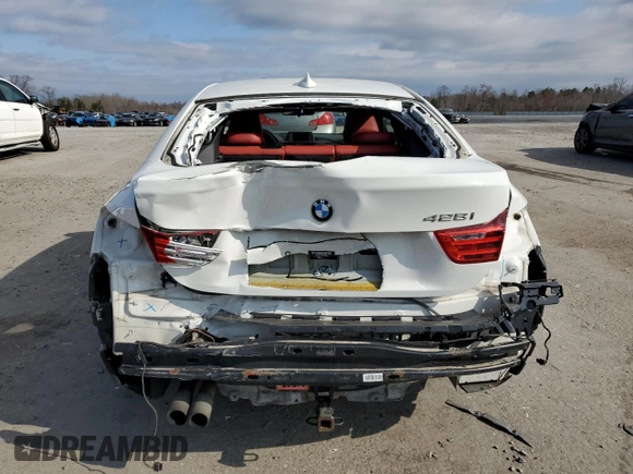 ✅ 2015 BMW 4 Series 428i • VIN: WBA4A5C5XFGK15840 • Лот: 43763013. Опубліковано раніше на Copart з пробігом 109 316 миль. Безкоштовний доступ до архіву аукціонних продажів зі США та докладний звіт про історію автомобіля на DreamBid. Зображення 6.