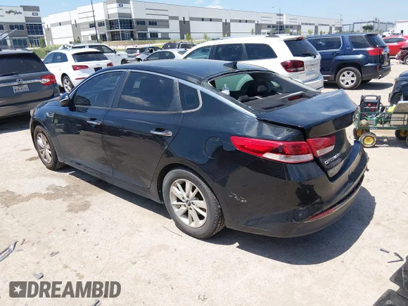 ✅ 2016 Kia Optima LX • VIN: 5XXGT4L32GG117011 • Lot: 45384156. Wystawiony na IAAI z przebiegiem 190 330 mil. Bezpłatny archiwum sprzedaży aukcyjnych z USA i szczegółowy raport historii pojazdu na DreamBid. Zdjęcie 3.