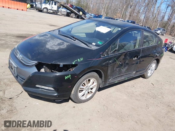 ✅ 2010 Honda Insight EX • VIN: JHMZE2H72AS000785 • Lot: 44637429. Listed on IAAI with 181,265 mi. Free auction sales archive from the USA and detailed vehicle history report at DreamBid. Image 2.