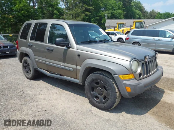 ✅ 2006 Jeep Liberty Sport • VIN: 1J4GL48K96W224905 • Lot: 42426906. Listed on IAAI with 168,159 mi. Free auction sales archive from the USA and detailed vehicle history report at DreamBid. Image 1.