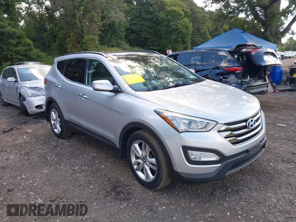 ✅ 2016 Hyundai Santa Fe • VIN: 5XYZWDLA9GG341662 • Lot: 43125666. Listed on IAAI with 111,047 mi. Free auction sales archive from the USA and detailed vehicle history report at DreamBid. Image 1.