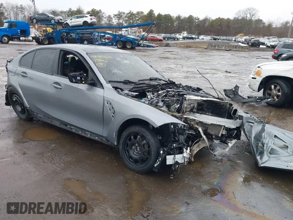 ✅ 2023 BMW M3 Competition xDrive • VIN: WBS43AY01PFR04300 • Lot: 44354079. Listed on IAAI with Not provided. Free auction sales archive from the USA and detailed vehicle history report at DreamBid. Image 1.