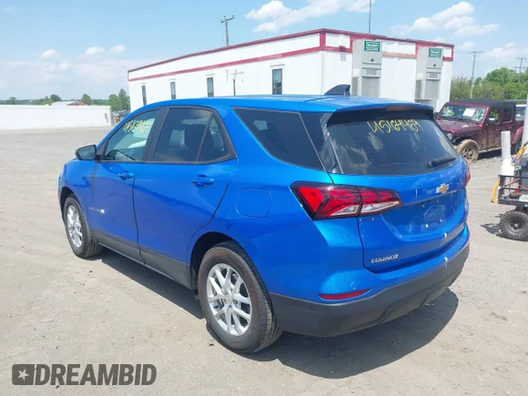 ✅ 2024 Chevrolet Equinox LS • VIN: 3GNAXHEG7RL298817 • Lot: 45164469. Wystawiony na IAAI z przebiegiem 10 839 mil. Bezpłatny archiwum sprzedaży aukcyjnych z USA i szczegółowy raport historii pojazdu na DreamBid. Zdjęcie 3.