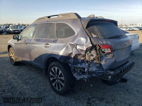 ✅ 2017 Subaru Outback Limited • VIN: 4S4BSANC6H3334874 • Лот: 45036123. Опубликован ранее на Copart с пробегом 92 769 миль. Бесплатный доступ к архиву аукционных продаж из США и подробный отчёт об истории автомобиля на DreamBid. Изображение 2.