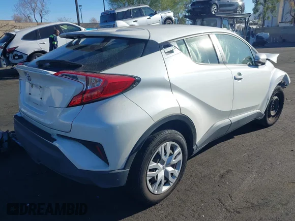 ✅ 2019 Toyota C-HR LE • VIN: JTNKHMBX9K1052500 • Lot: 44628937. Wystawiony na IAAI z przebiegiem 55 333 mil. Bezpłatny archiwum sprzedaży aukcyjnych z USA i szczegółowy raport historii pojazdu na DreamBid. Zdjęcie 4.