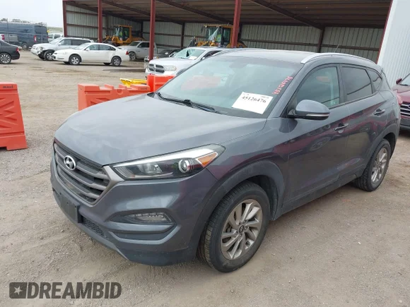 ✅ 2016 Hyundai Tucson Limited • VIN: KM8J33A24GU094296 • Lot: 45126476. Wystawiony na IAAI z przebiegiem 102 177 mil. Bezpłatny archiwum sprzedaży aukcyjnych z USA i szczegółowy raport historii pojazdu na DreamBid. Zdjęcie 2.