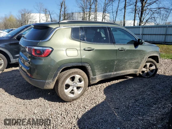 ✅ 2019 Jeep Compass Latitude • VIN: 3C4NJDBB0KT813899 • Лот: 52500384. Опубликован ранее на Copart с пробегом 72 547 миль. Бесплатный доступ к архиву аукционных продаж из США и подробный отчёт об истории автомобиля на DreamBid. Изображение 3.