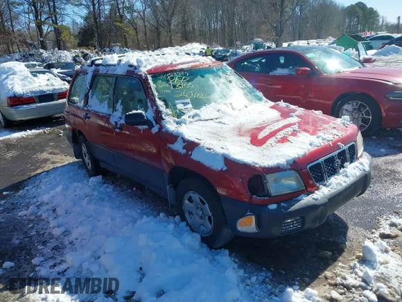 ✅ 2002 Subaru Forester L • VIN: JF1SF63582H755313 • Лот: 44458939. Опубліковано раніше на IAAI з пробігом Не вказано. Безкоштовний доступ до архіву аукціонних продажів зі США та докладний звіт про історію автомобіля на DreamBid. Зображення 1.