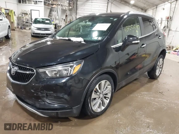 ✅ 2019 Buick Encore Preferred • VIN: KL4CJESB2KB945443 • Lot: 41400640. Wystawiony na IAAI z przebiegiem 52 521 mil. Bezpłatny archiwum sprzedaży aukcyjnych z USA i szczegółowy raport historii pojazdu na DreamBid. Zdjęcie 2.