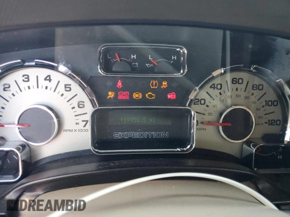✅ 2011 Ford Expedition Max Limited • VIN: 1FMJK1K56BEF11971 • Lot: 84742075. Wystawiony na Copart z przebiegiem 199 956 mil. Bezpłatny archiwum sprzedaży aukcyjnych z USA i szczegółowy raport historii pojazdu na DreamBid. Zdjęcie 9.