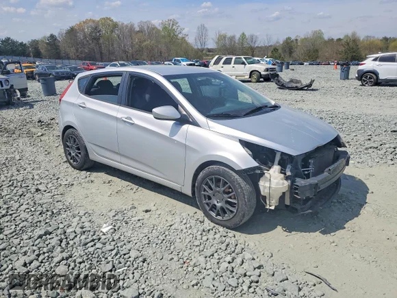 ✅ 2015 Hyundai Accent GS • VIN: KMHCT5AE7FU198259 • Lot: 48425436. Listed on Copart with 149,160 mi. Free auction sales archive from the USA and detailed vehicle history report at DreamBid. Image 4.