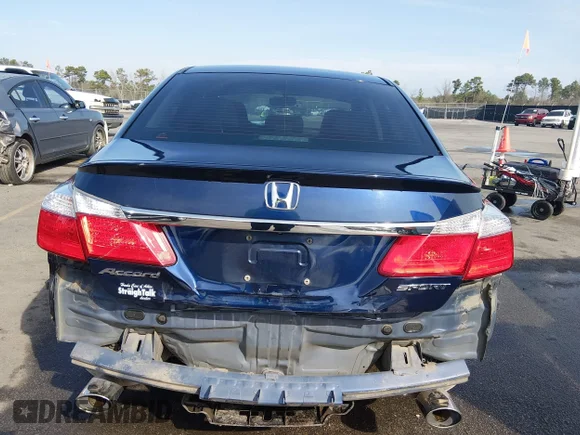 ✅ 2014 Honda Accord Sport • VIN: 1HGCR2F55EA227513 • Lot: 44520226. Wystawiony na IAAI z przebiegiem 85 529 mil. Bezpłatny archiwum sprzedaży aukcyjnych z USA i szczegółowy raport historii pojazdu na DreamBid. Zdjęcie 6.