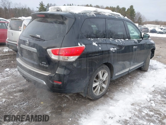 ✅ 2016 Nissan Pathfinder SV • VIN: 5N1AR2MM4GC657634 • Лот: 43860282. Опубликован ранее на IAAI с пробегом 129 800 миль. Бесплатный доступ к архиву аукционных продаж из США и подробный отчёт об истории автомобиля на DreamBid. Изображение 4.