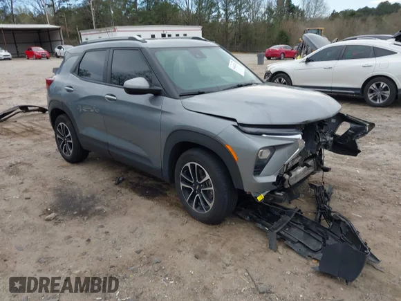 ✅ 2024 Chevrolet TrailBlazer LT • VIN: KL79MPSL2RB140206 • Lot: 44642123. Listed on IAAI with 45,861 mi. Free auction sales archive from the USA and detailed vehicle history report at DreamBid. Image 1.