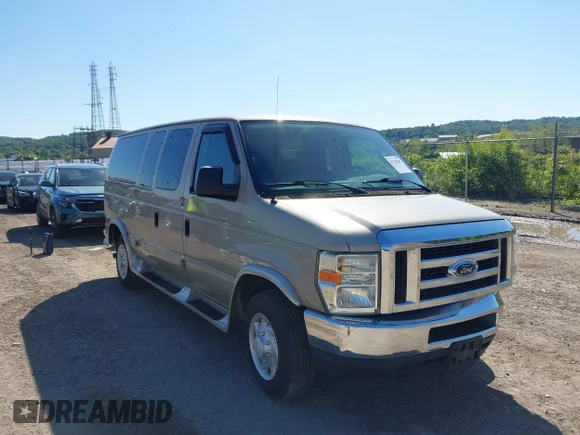 ✅ 2009 Ford Econoline Passenger XL • VIN: 1FBNE31L29DA68733 • Lot: 45220689. Listed on IAAI with Not provided. Free auction sales archive from the USA and detailed vehicle history report at DreamBid. Image 1.