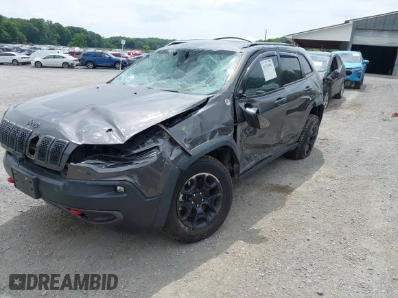 ✅ 2021 Jeep Cherokee Trailhawk • VIN: 1C4PJMBX9MD175732 • Lot: 45331981. Listed on IAAI with 79,789 mi. Free auction sales archive from the USA and detailed vehicle history report at DreamBid. Image 6.