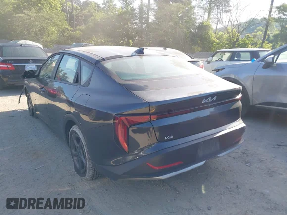 ✅ 2025 Kia K4 LXS • VIN: 3KPFT4DE7SE034509 • Lot: 45013498. Listed on IAAI with 42,359 mi. Free auction sales archive from the USA and detailed vehicle history report at DreamBid. Image 3.